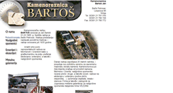 Desktop Screenshot of kamenbartos.co.rs