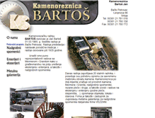 Tablet Screenshot of kamenbartos.co.rs